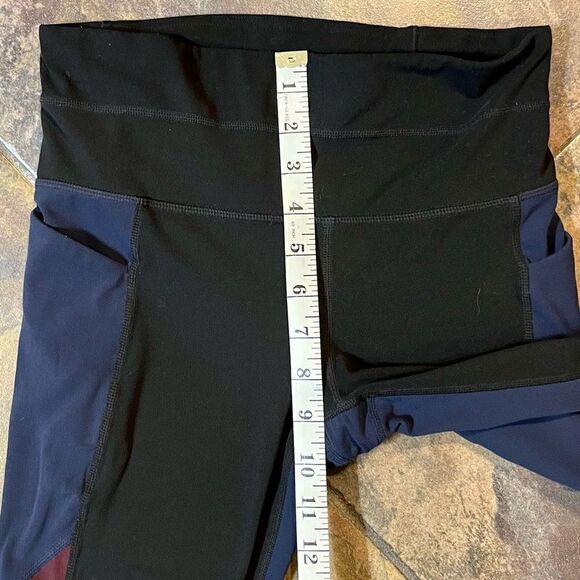 Athleta Color Block Chakra Leggings Size ST - Picture 4 of 14